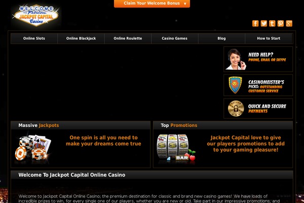 jackpotcapitalcasino.com site used Jackpotcapitalcasino