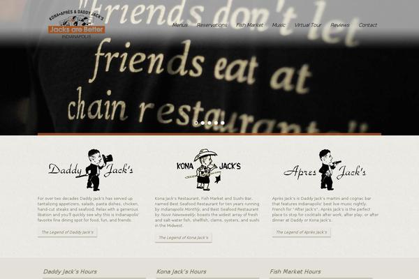 White Rock theme site design template sample