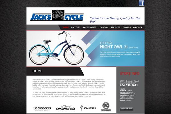 jackscycle.ca site used Jacks-cycle