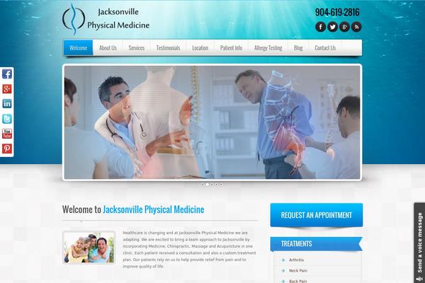 jacksonvillebackpain.com site used Physicalmedicine