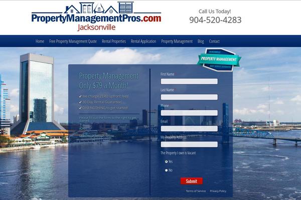 jacksonvillepropertymanagementpros.com site used Pmpmarket