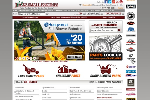 jacks theme websites examples