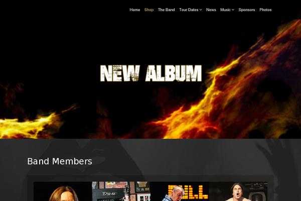 jackyl.com site used Vocal-one-page