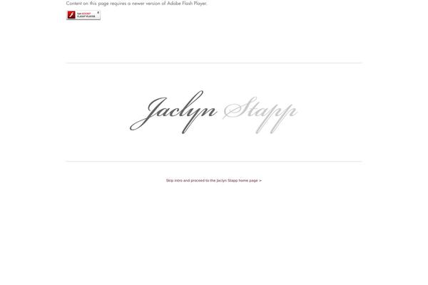jaclynstapp.com site used Jaclyn