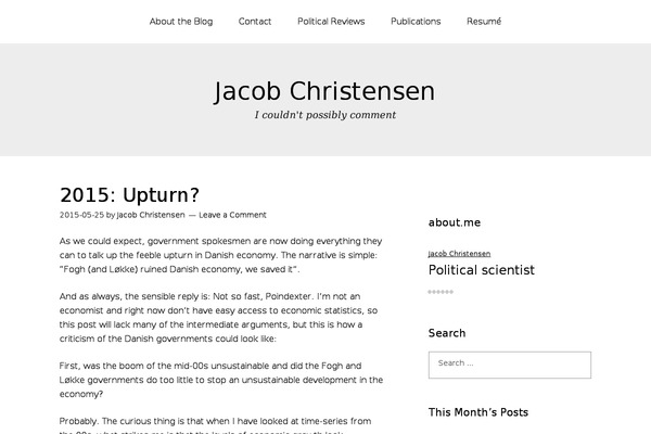 jacobchristensen.name site used Omega