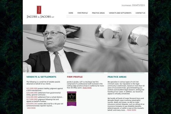 Twenty Ten theme site design template sample
