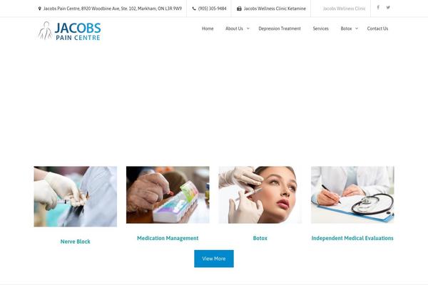 jacobspaincentre.ca site used Medical-way
