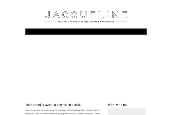 jacquelinealarcon.com site used Jacqueline