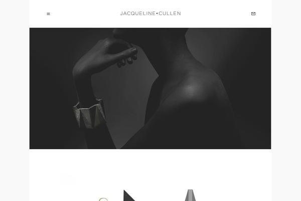 Jacqueline theme site design template sample