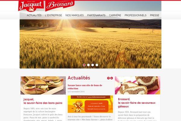 jacquetbrossard.com site used Jacquet-brossard