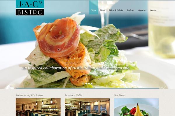 White Rock theme site design template sample