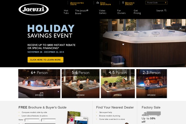jacuzzihottubs.com site used Jht