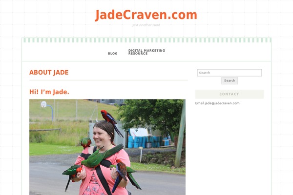 jadecraven.com site used Hailey