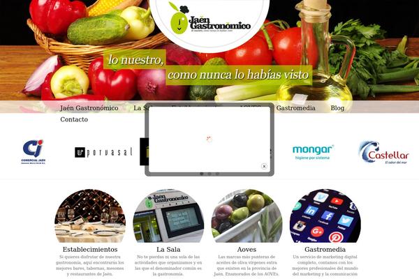 jaengastronomico.com site used Jgtheme