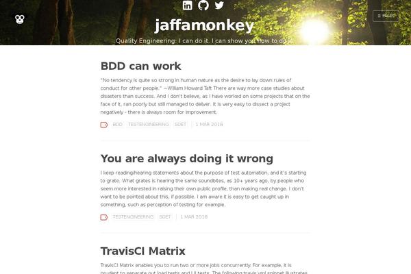 jaffamonkey.com site used Material-for-coders-master