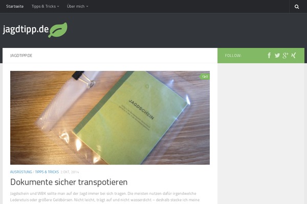 jagdtipp.de site used Twirl-child