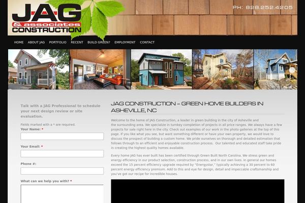 jag theme websites examples