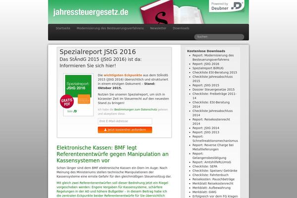 jahressteuergesetz.de site used Deubner