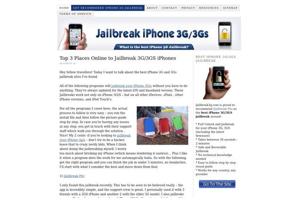 jailbreak3g.com site used Thesis_18b4