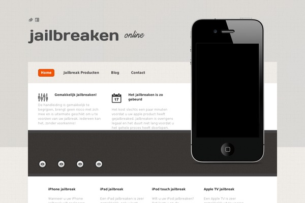 jailbreaken-online.nl site used Appix