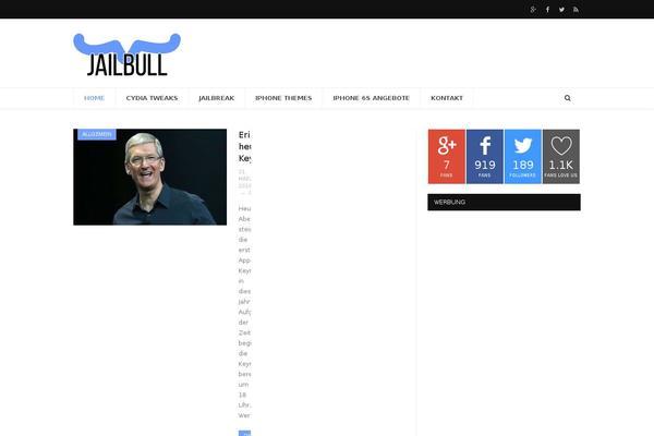 SmartMag theme site design template sample