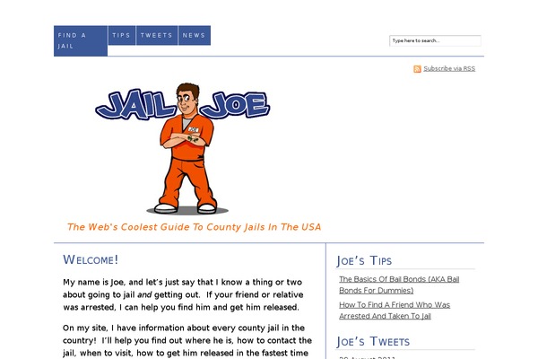 jailjoe.com site used Headway-2013-4