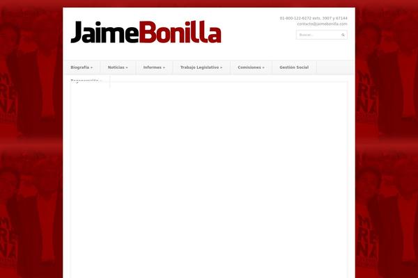 jaimebonilla.com site used Bonilla