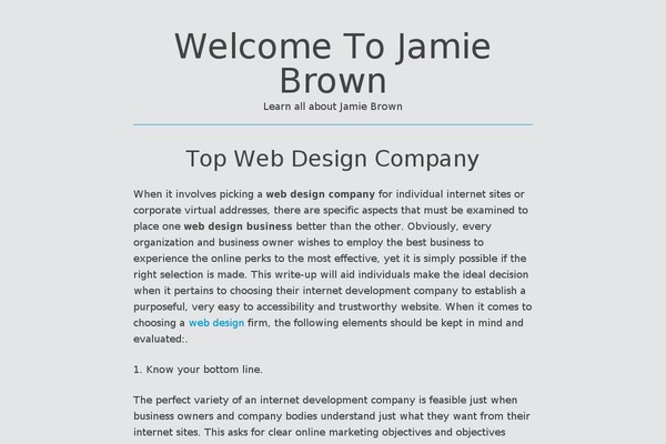 Decode theme site design template sample