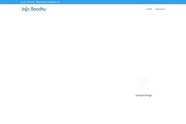 Divi theme site design template sample