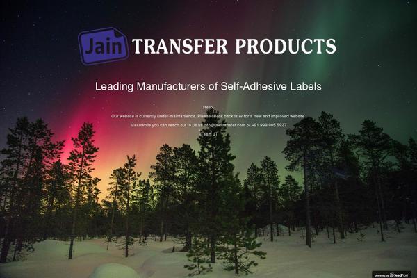jaintransfer.co.in site used Anand