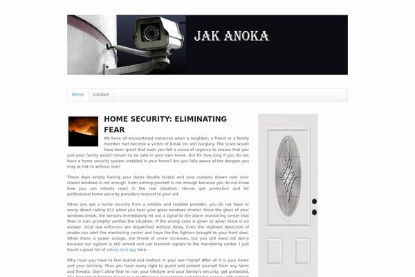 Canvas theme site design template sample