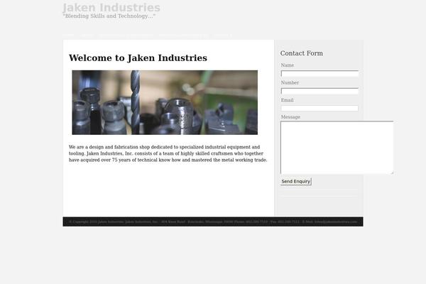 jakenindustries.com site used Columbus-theme