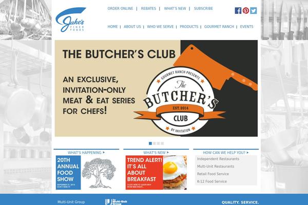 DMS theme site design template sample