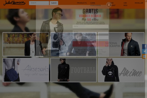 jaket-korean.com site used Inashop2014