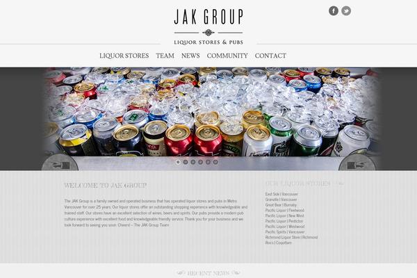 jakgroup.ca site used Jgroup