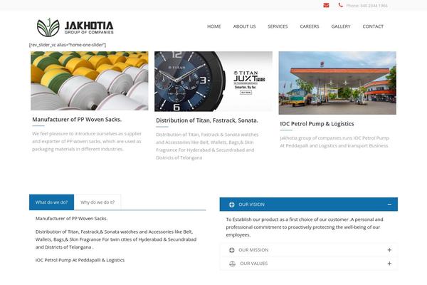 jakhotiagroup.com site used Manufacturing