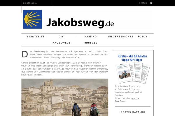 jakobsweg.de site used Hello-jakobsweg