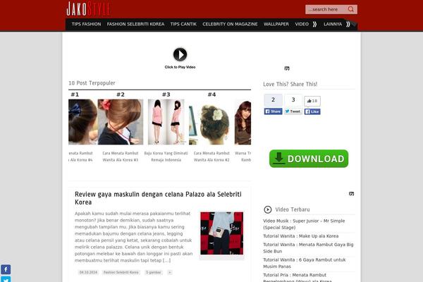 jakostyle.com site used Jakov2