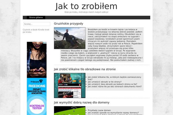 NewMedia theme site design template sample