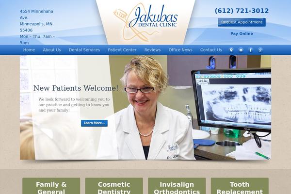 jakubasdental.com site used Jakuba-dental