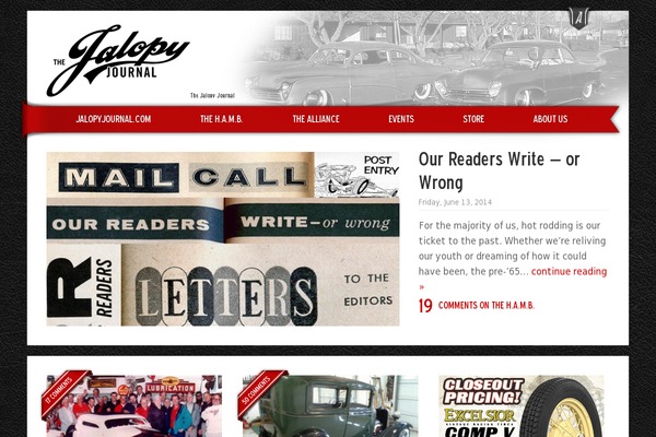 jalopyjournal.com site used Jalopyv2