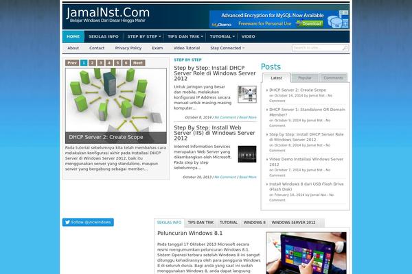 jamalnst.com site used Transcript