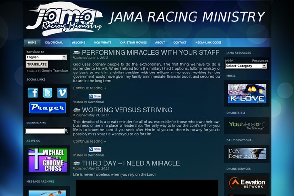 jamaministry.org site used Jama2012