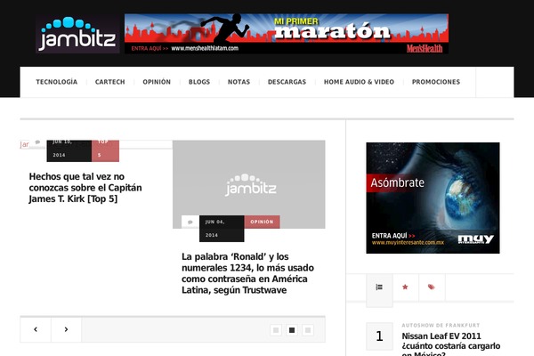jambitz.com site used Acosminblogger