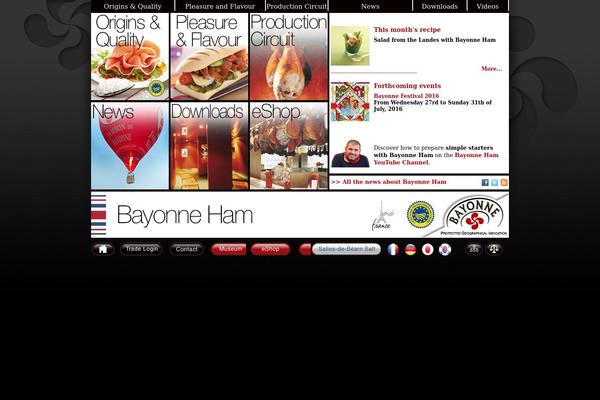 jambon-de-bayonne.com site used Pixie