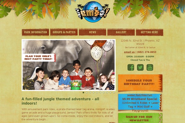 jambopark.com site used Blank-template