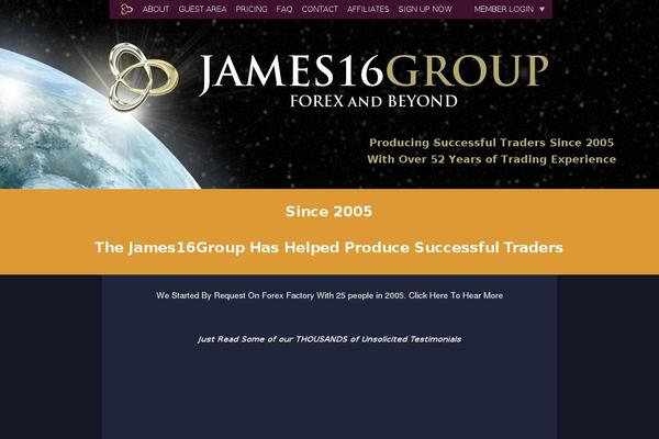 james16group.com site used J16