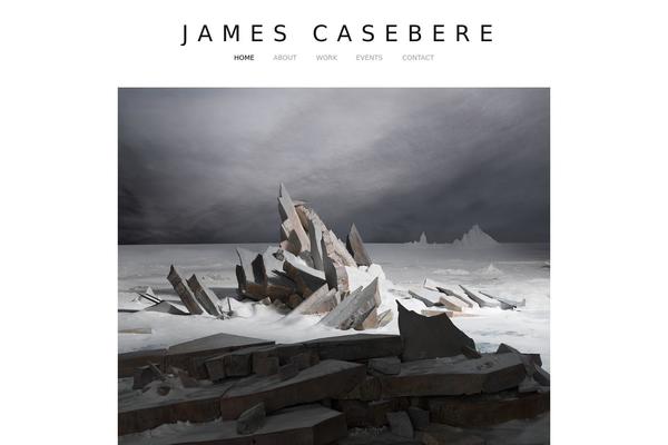 jamescasebere.com site used Cass_theme