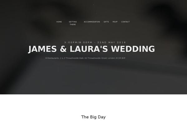 Story theme site design template sample