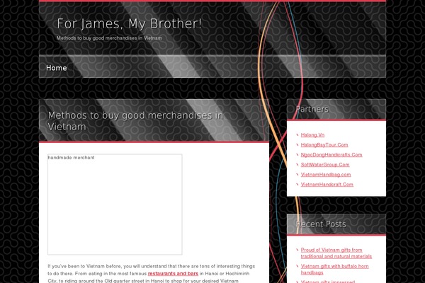 BlackMesa theme site design template sample